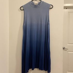 Flowy gradient dress